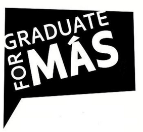 GRADUATE FOR MÁS logo