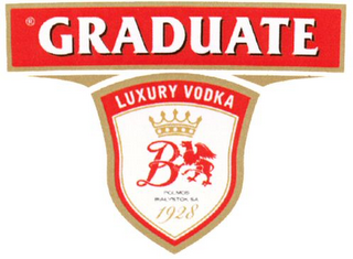 GRADUATE LUXURY VODKA B POLMOS BIALYSTOK S.A. 1928 logo