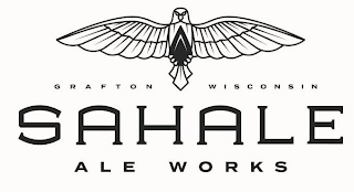 GRAFTON WISCONSIN SAHALE ALE WORKS logo