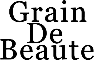 GRAIN DE BEAUTE logo