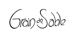 GRAIN DE SABLE logo