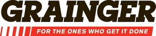 GRAINGER FOR THE ONES WHO GET IT DONE logo