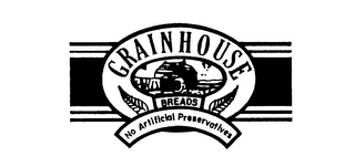 GRAINHOUSE BREADS NO ARTIFICIAL PRESERVATIVES logo