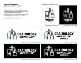 GRAINOLOGY BREWSTILLERY BATAVIA, IL logo