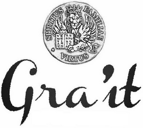 GRA'IT SPIRITUS FAMILIAE VIRTUS VENETIARUM RESPUBLICA logo