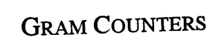 GRAM COUNTERS logo