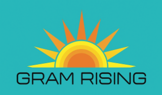 GRAM RISING logo