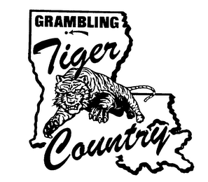 GRAMBLING TIGER COUNTRY logo