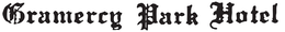 GRAMERCY PARK HOTEL logo