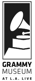 GRAMMY MUSEUM AT L.A. LIVE logo