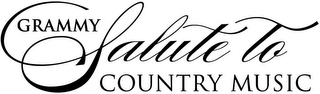 GRAMMY SALUTE TO COUNTRY MUSIC logo