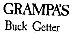GRAMPA'S BUCK GETTER logo