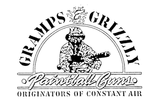 GRAMPS & GRIZZLY PAINTBALL GUNS ORIGINATORS OF CONSTANT AIR logo