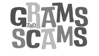 GRAMS AND SCAMS logo