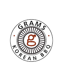 GRAMS G KOREAN BBQ logo