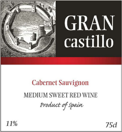 GRAN CASTILLO CABERNET SAUVIGNON MEDIUM SWEET RED WINE logo