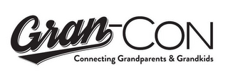 GRAN-CON CONNECTING GRANDPARENTS & GRANDKIDS logo