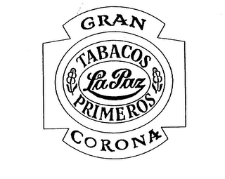 GRAN CORONA LA PAZ TABACOS PRIMEROS logo