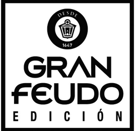 GRAN FEUDO EDICIÓN DESDE 1647 logo