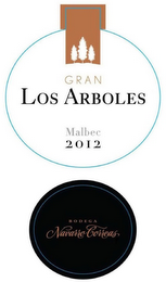 GRAN LOS ARBOLES MALBEC 2012 BODEGA NAVARRO CORREAS logo