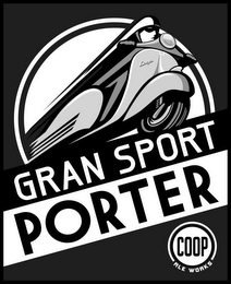 GRAN SPORT PORTER COOP ALE WORKS logo
