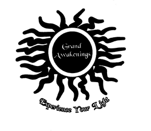GRAND AWAKENINGS EXPERIENCE YOUR LIGHT logo