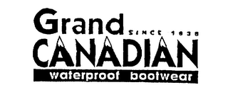 GRAND CANADIAN WATERPROOF BOOTWEAR SINCE 1936 logo