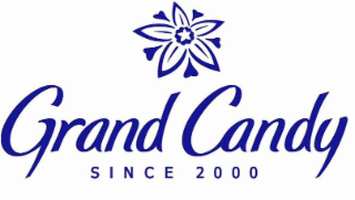 GRAND CANDY SINCE 2000 logo