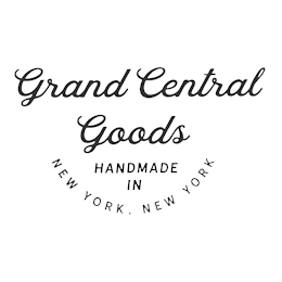 GRAND CENTRAL GOODS HANDEMADE IN NEW YORK, NEW YORK logo