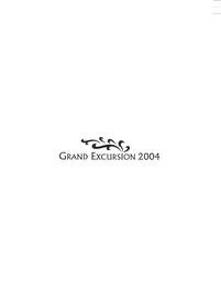 GRAND EXCURSION 2004 logo