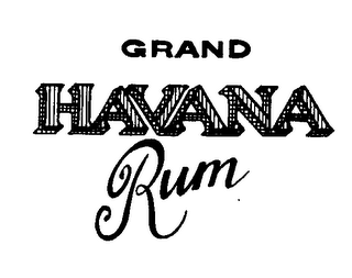 GRAND HAVANA RUM logo