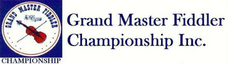 GRAND MASTER FIDDLER CHAMPIONSHIP INC. logo