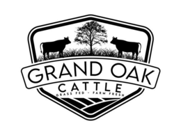 GRAND OAK CATTLE GRASS FED FARM FRESH logo