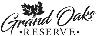 GRAND OAKS · RESERVE · logo