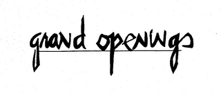GRAND OPENINGS logo