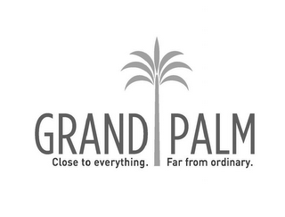 GRAND PALM CLOSE TO EVERYTHING. FAR FROM ORDINARY. logo