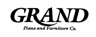 GRAND PIANO AND FURNITURE CO. logo