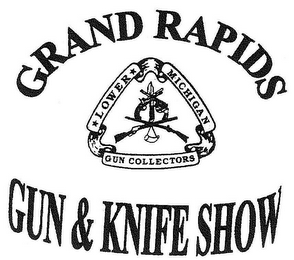 GRAND RAPIDS GUN & KNIFE SHOW LOWER MICHIGAN GUN COLLECTORS logo