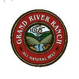 GRAND RIVER RANCH ALL NATURAL BEEF logo