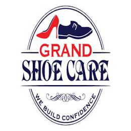 GRAND SHOE CARE WE BUILD CONFIDENCE logo