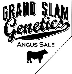 GRAND SLAM GENETICS ANGUS SALE logo