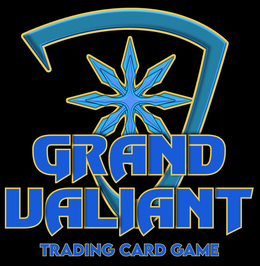 GRAND VALIANT TRADING CARD GAME logo