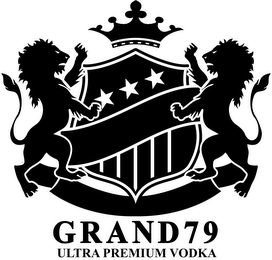 GRAND79 ULTRA PREMIUM VODKA logo