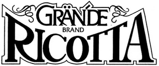 GRANDE BRAND RICOTTA logo