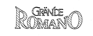 GRANDE ROMANO logo