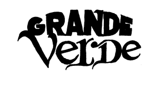 GRANDE VERDE logo