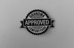 GRANDMA APPROVED COMFORT FOOD logo