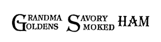 GRANDMA GOLDENS SAVORY SMOKED HAM logo