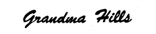 GRANDMA HILLS logo