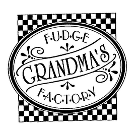 GRANDMA'S FUDGE FACTORY logo